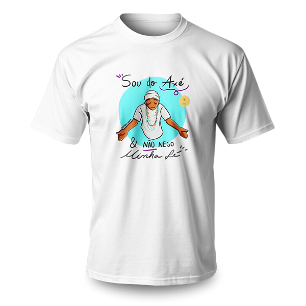 Camiseta Umbanda - Estampa Sou do Axé