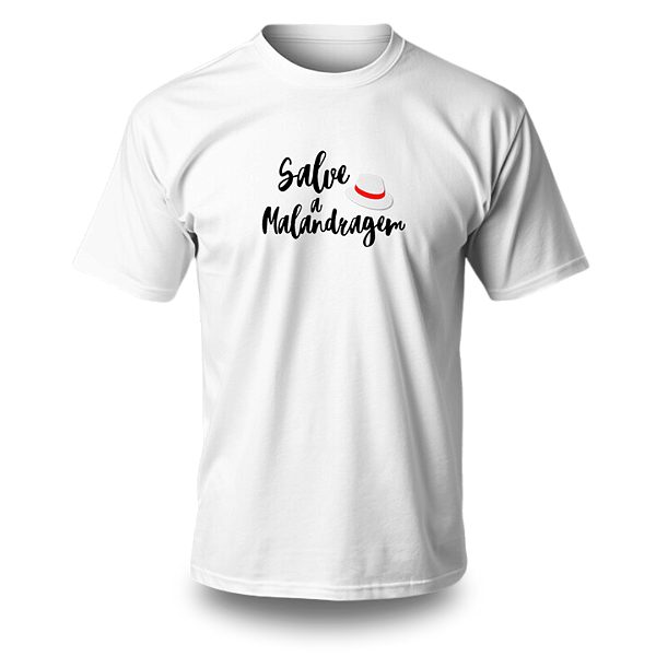 Camiseta Umbanda - Estampa Malandros Salve a Malandragem