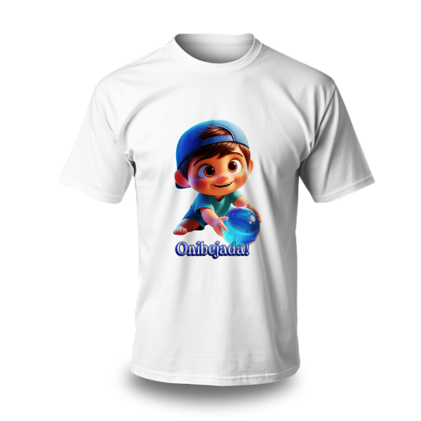 Camiseta Umbanda - Estampa Erê Menino