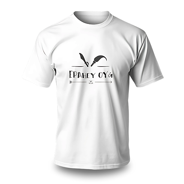 Camiseta Umbanda - Estampa Iansã Eparrey Oyá