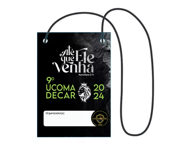 Crachá / Credencial Personalizado 14x10