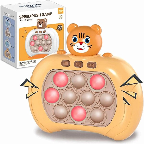 Pop It Eletronico Fidget Brinquedo De Apertar Anti Stress
