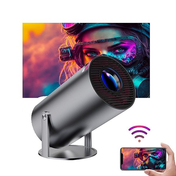 Projetor Hy300 Pro 4K Portátil