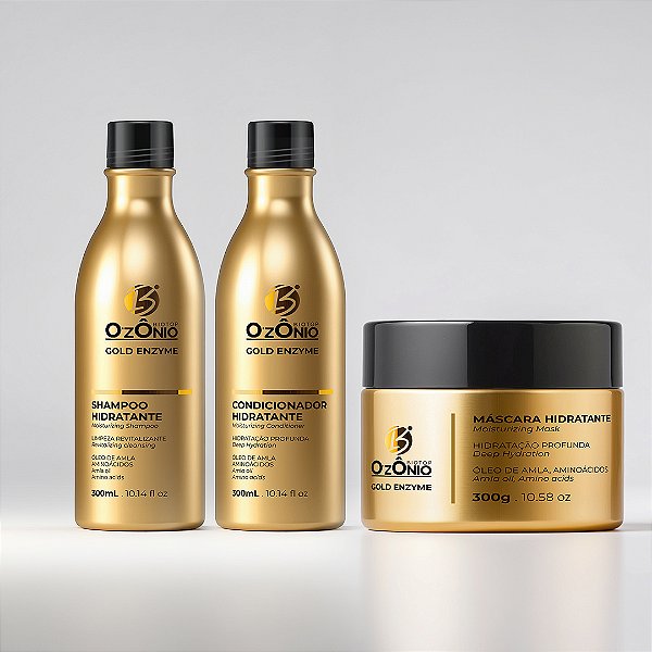 Kit Ozonio Golden Enzyme - 3 Passos