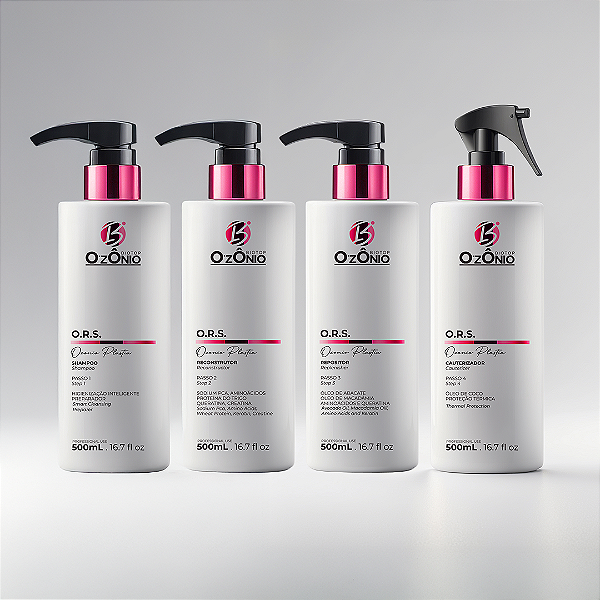 Kit Biotop Ozonio ORS OzonioPlastia - 4 Passos 500mL