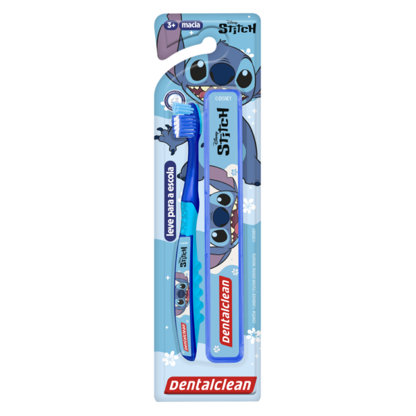 Escova Infantil Stitch Escolar Macia