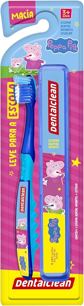 Escova Infantil Peppa Macia