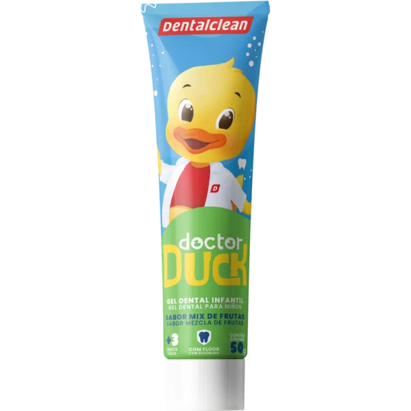 Gel Com Flúor - Dr. Duck Infantil 50g - DentalClean