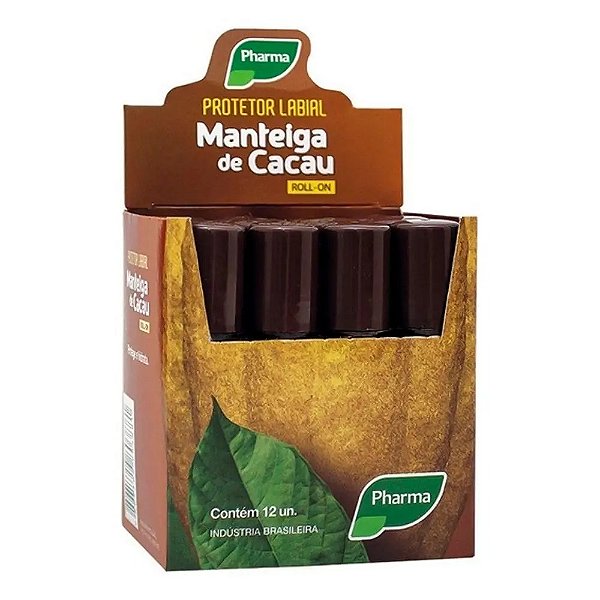 Manteiga de Cacau Roll-on - caixa 12 unidades