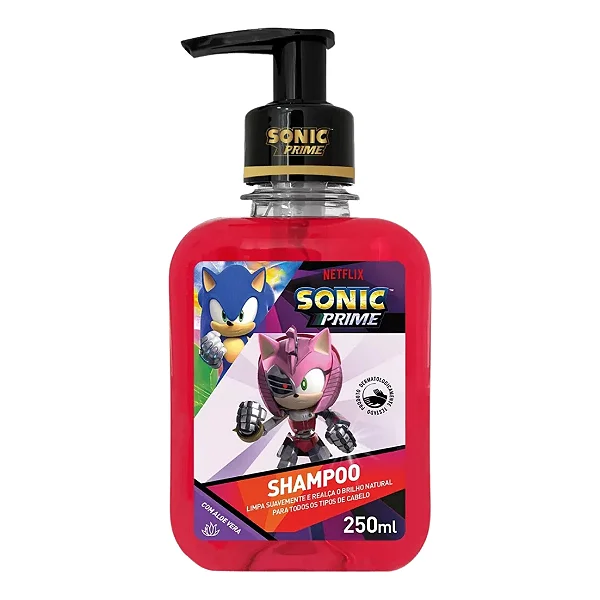 Shampoo Rusty Rose Infantil 250ml Sonic Prime