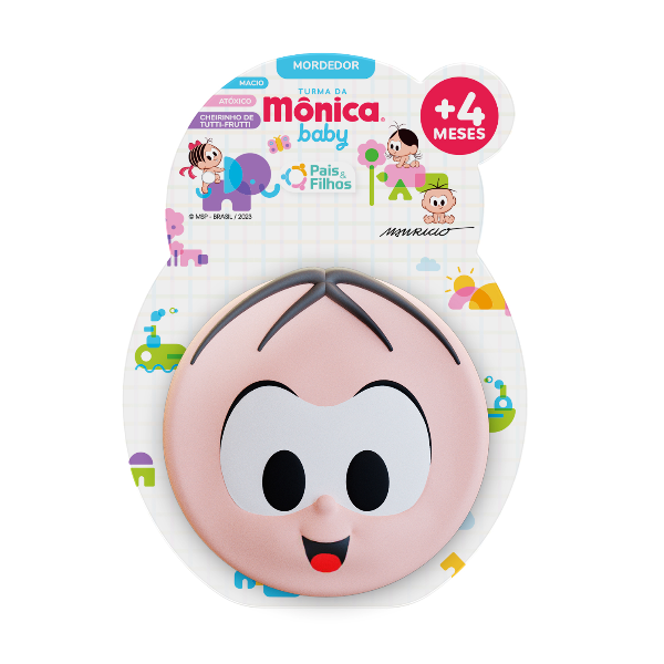 Mordedor Vinil Cebolinha Baby