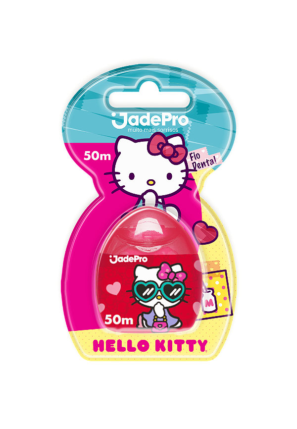 Fio Dental Hello Kitty 50m - JadePro