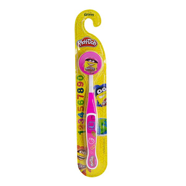 Escova de Dente Infantil - Play-Doh - Green