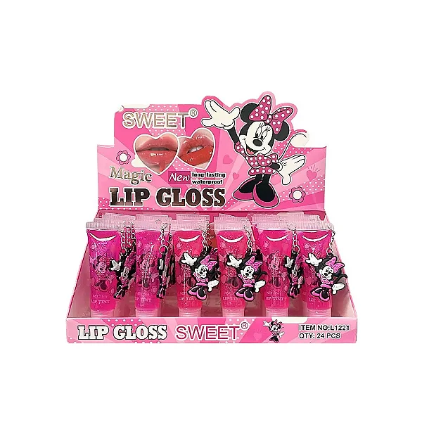Lip Gloss Magic Minnie c/24 un - Sweet