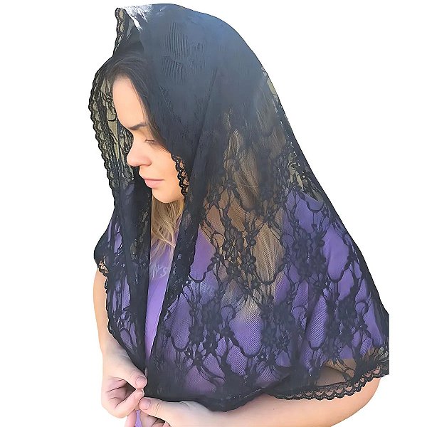 Véu Salve Rainha Premium