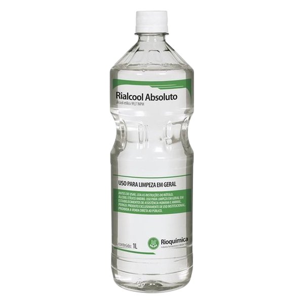 Álcool Absoluto 99% Inpm 1l - Rioquímica