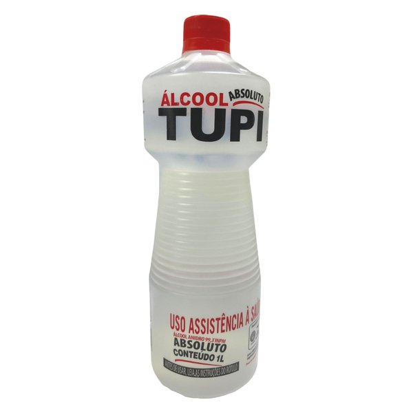 Álcool Líquido Absoluto 99% Inpm 1l - Tupi