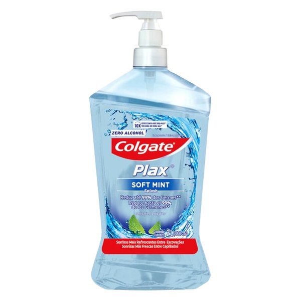 Antiséptico Bucal Plax Soft Mint 2l com Bomba - Colgate