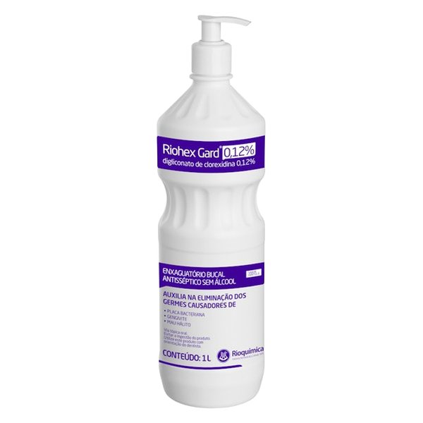 Antiséptico Bucal Riohex Gard 012% 1l - Rioquímica