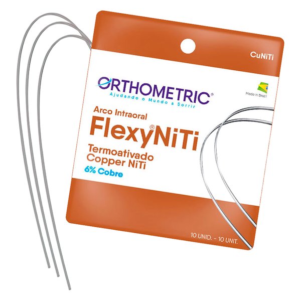 Arco Termoativado Flexy Niti Copper Alx - Orthometric