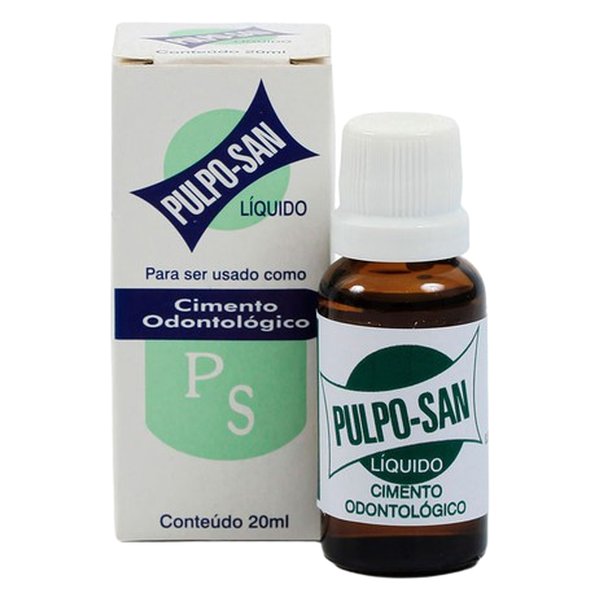 Cimento Provisório Pulpo San Líquido 20ml - Sswhite