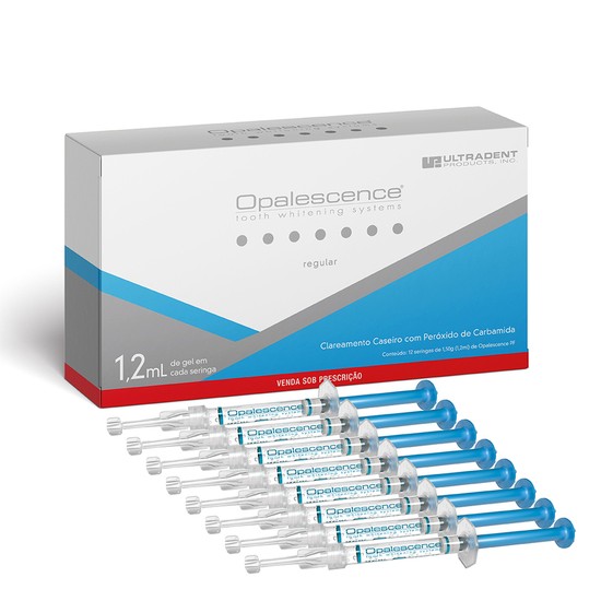 Clareador Opalescence Pf Regular 10% com 12 Seringas - Ultradent