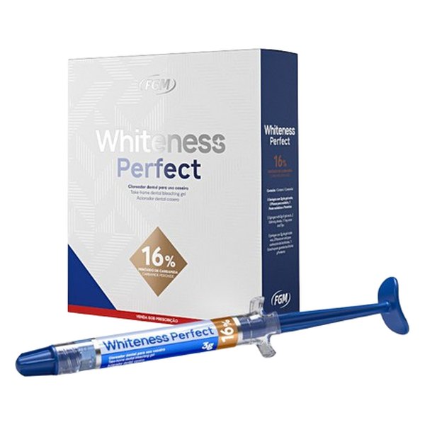 Clareador Whiteness Perfect 16% 5 Seringas - Fgm