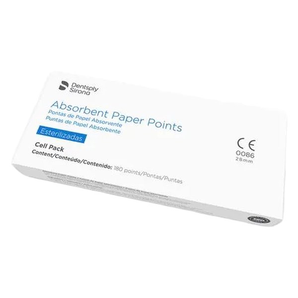 Cone de Papel Cell Pack Esterilizado 1° Série 15 - 40 - Dentsply