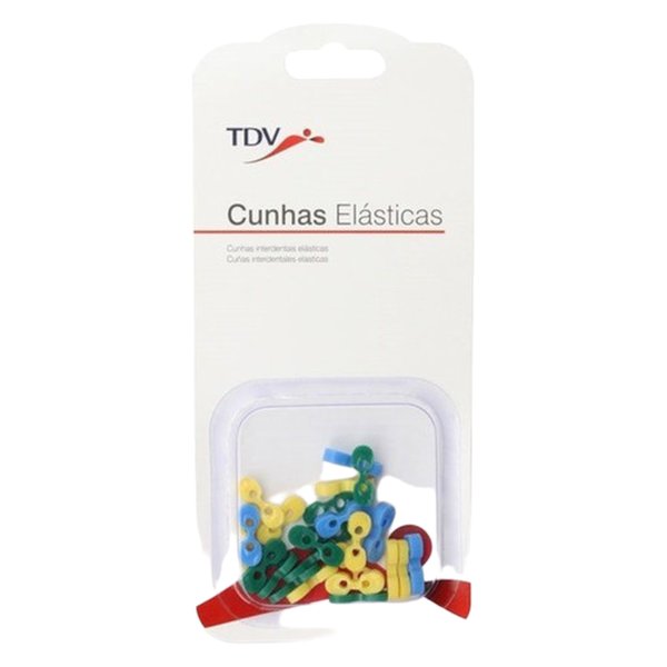 Cunhas Interdentais Elásticas Sortidas com 25 - Tdv