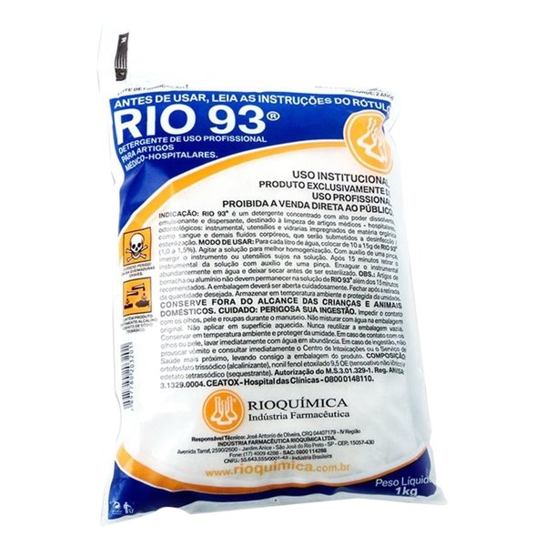 Desincrustante Rio - 93 1kg - Rioquímica