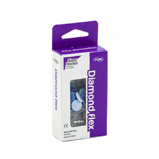 Disco de Feltro Diamond Flex 8 12mm - Fgm