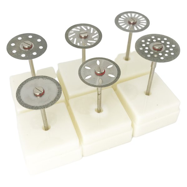 Disco Diamantado Dupla Face Total - 22x0.20mm - Espiral - American Burrs