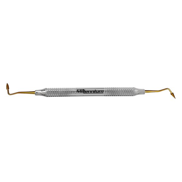 Espátula em Titânio 06 com Calcador Hollemback Millenium - Golgran