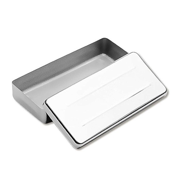 Estojo de Inox Liso 18x8x3 - Fava