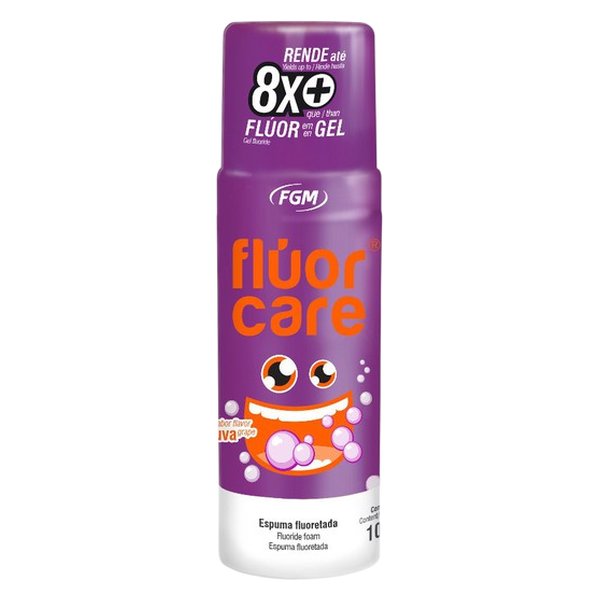 Flúor Care em Espuma Uva 100g - Fgm