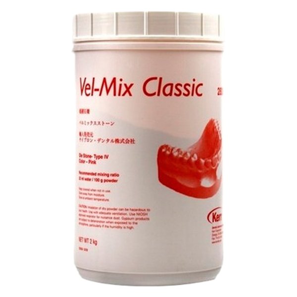 Gesso Vel Mix Classic Tipo Iv Rosa 2kg - Kerr