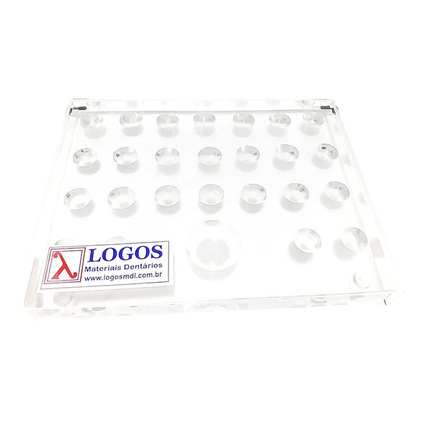 Gode para Stain Polipropileno com 25 Cavidades - Logos
