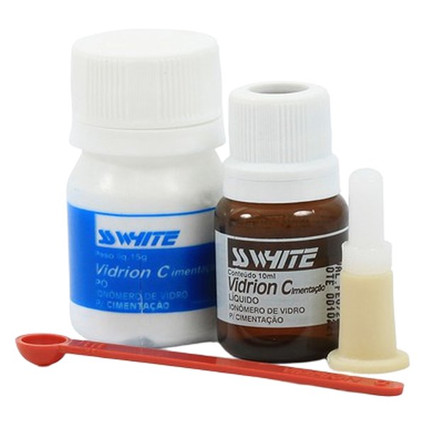 Ionômero Químico Vidrion Plus para Cimentação Kit - Sswhite