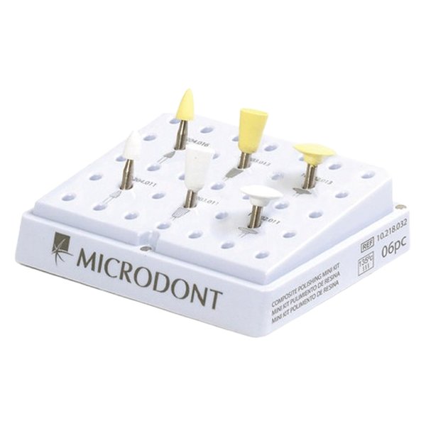 Kit Acabamento e Polimento Rápido com 6 - Microdont