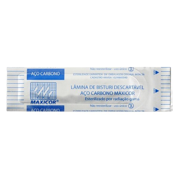 Lâmina de Bisturi 15c - Maxicor