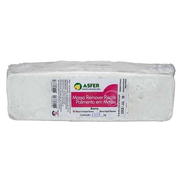 Massa para Polimento Branca 1kg - Asfer