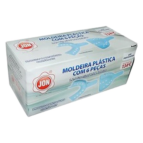 Moldeira Adulto Plástica Total Perfurada 6un - Jon