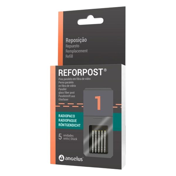 Pino de Fibra de Vidro Reforpost Reposição com 5un - Angelus