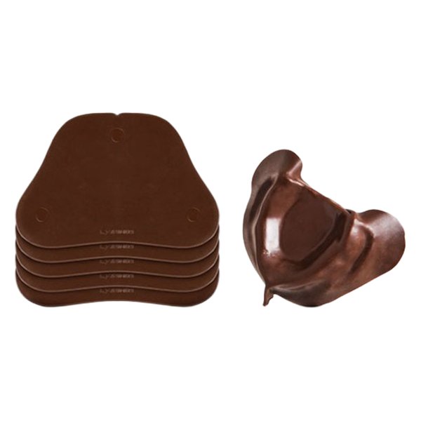 Placa Base Fina Marrom Unidade - Lysanda