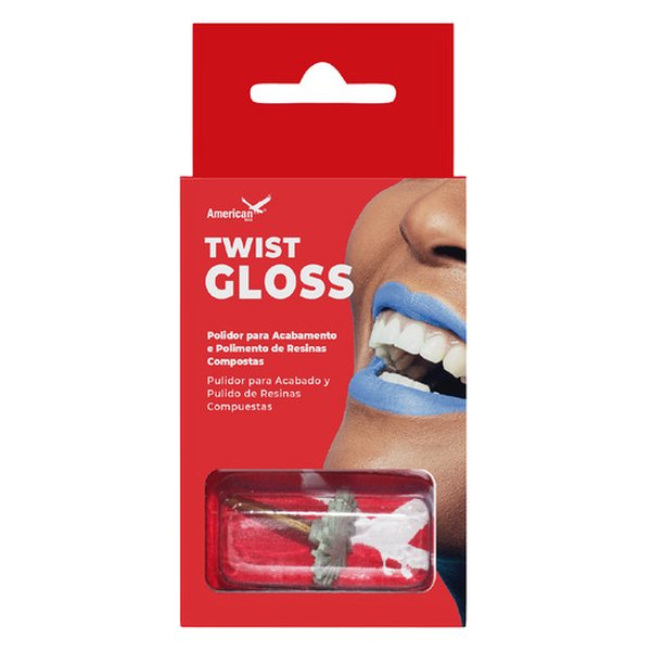 Polidor Diamantado Espiral Ca - Twist -gloss - Fino - American Burrs