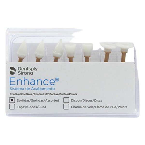 Ponta para Acabamento Enhance Sortido 7 Unidades - Dentsply