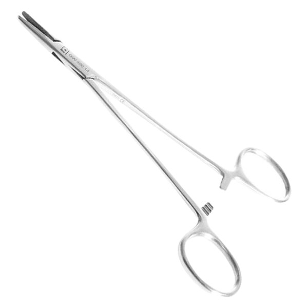 Porta Agulha Mayo Hegar com Widea 14cm Qw.400.14 - Quinelato