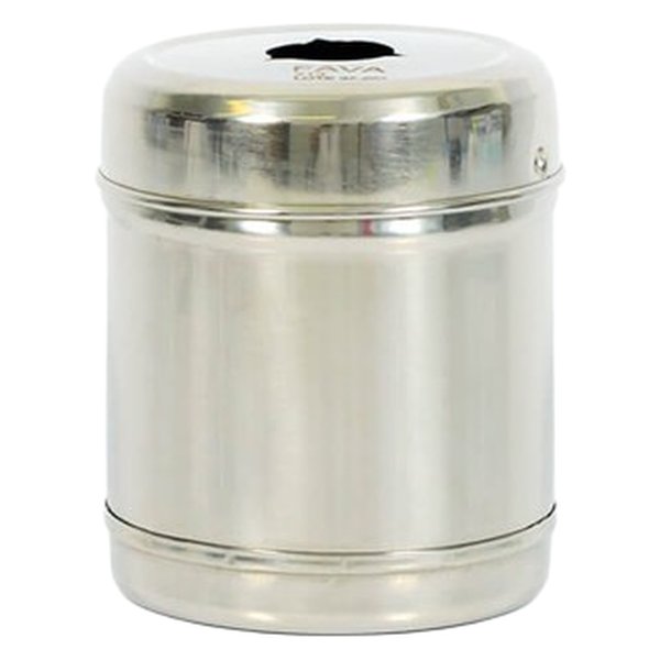 Porta Algodão Servido Inox - Fava
