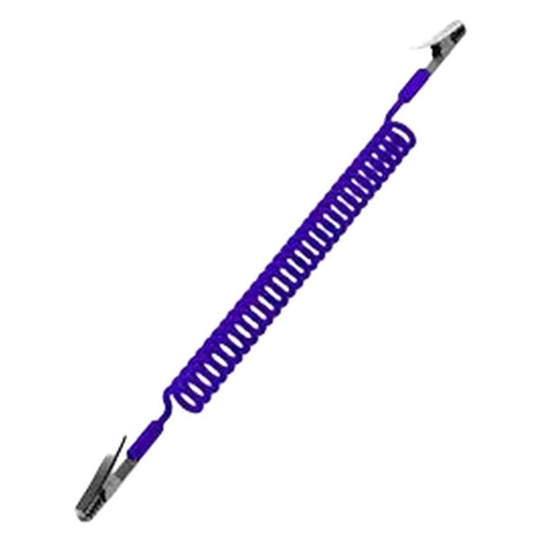 Prendedor de Babador Jacaré Espiral Fio Azul - Indusbello