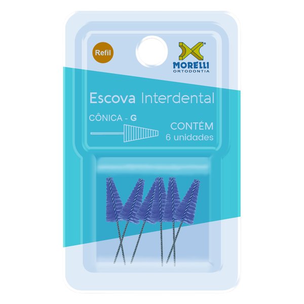 Refil Escova Interdental - Cônica G 78.01.103 - Morelli